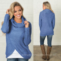 Long sleeve knit sweater